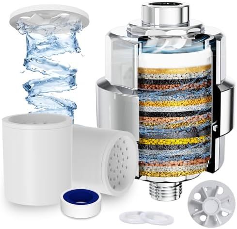 Multipurpose Shower Filter with 20 Layer Protection