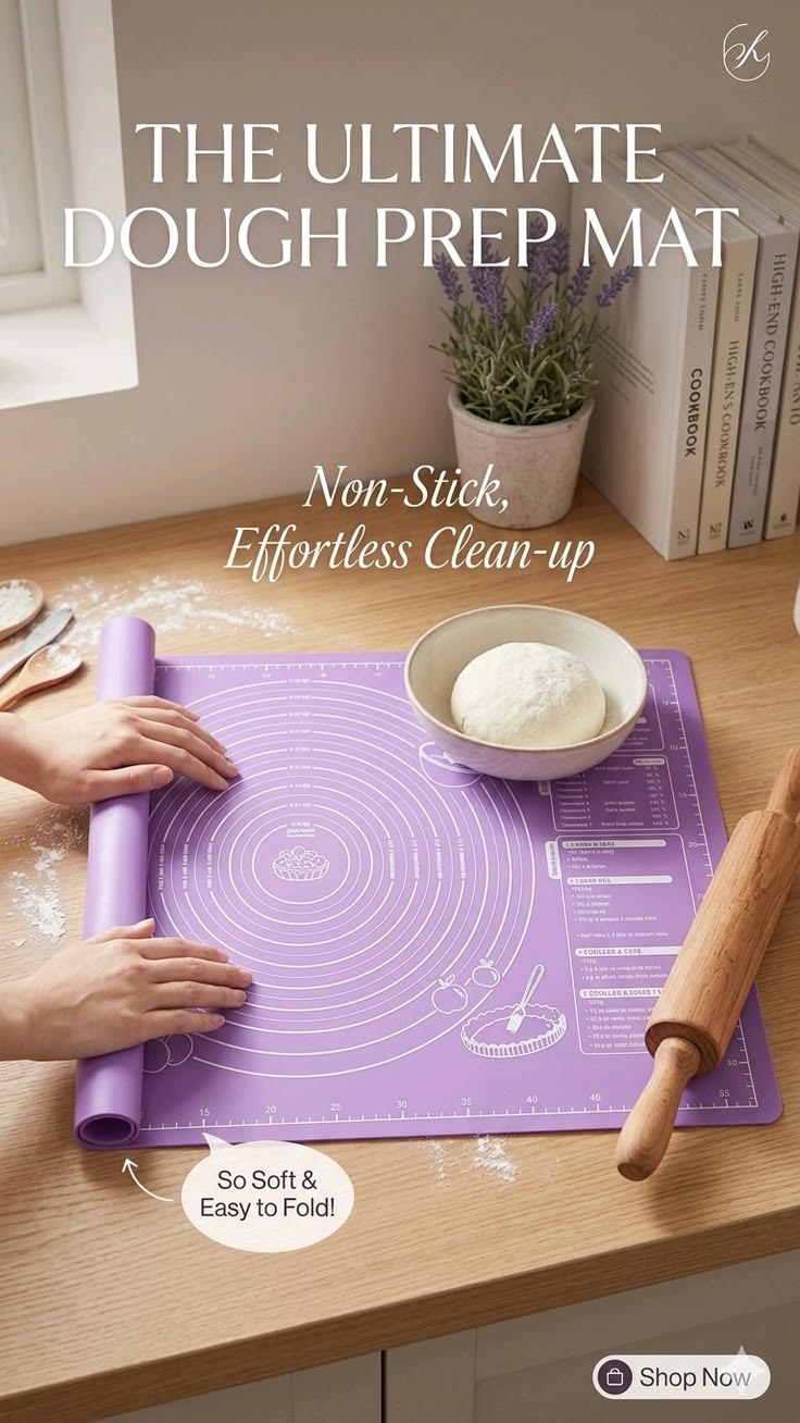 Silicon non-sticky rolling mat