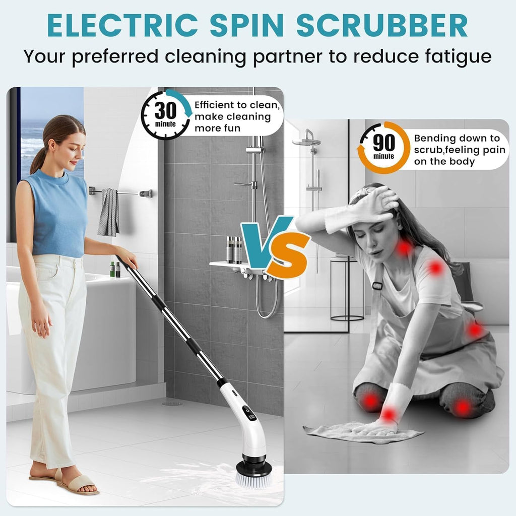 Electric Spin Scrubber 9 in 1