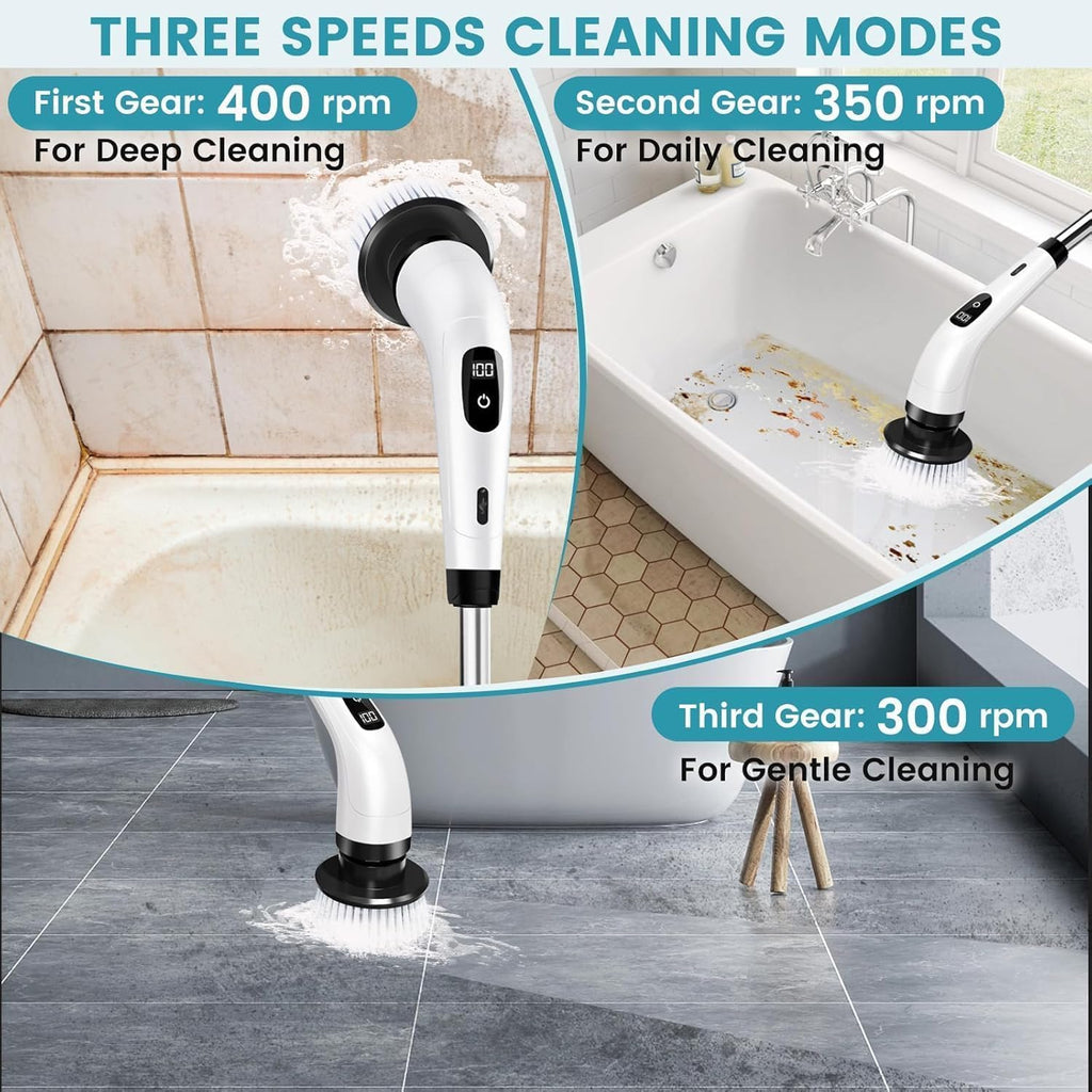 Electric Spin Scrubber 9 in 1